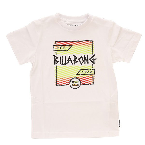 фото Футболка детская Billabong Duration Boys White