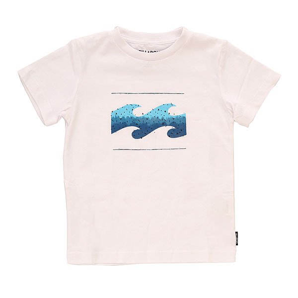 фото Футболка детская Billabong Hashed Wave Boys White