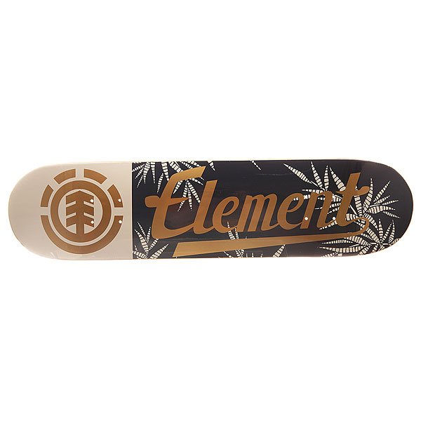 фото Дека для скейтборда для скейтборда Element Script Seasonal Palm 31.5 x 7.5 (19.1 см)