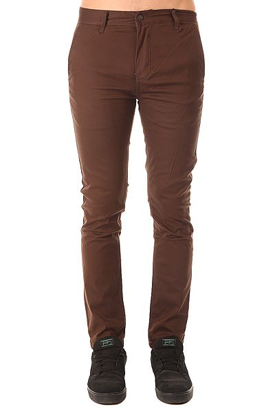 фото Штаны узкие Altamont Davis Slim Chino Brown