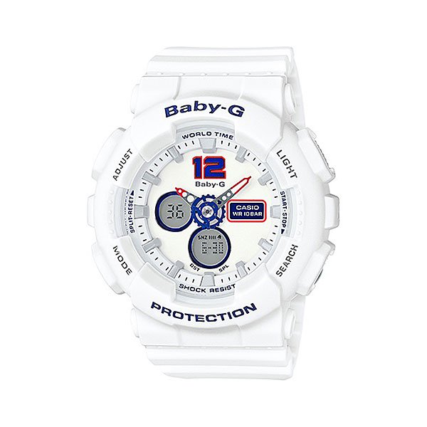 фото Кварцевые часы детские Casio G-Shock Baby-g Ba-120tr-7b True White