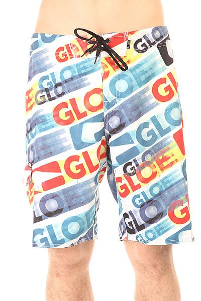 фото Шорты пляжные Globe La Matrix Boardie 21 White