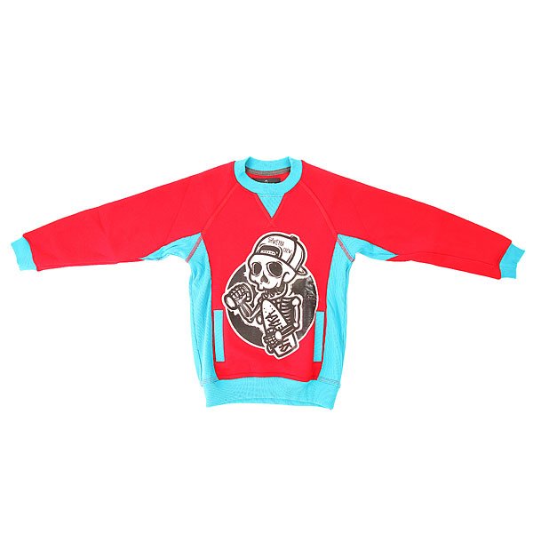 фото Толстовка свитшот детская Shweyka Crewneck Red/Blue