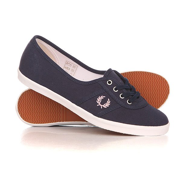 фото Балетки женские Fred Perry Aubrey Canvas Navy