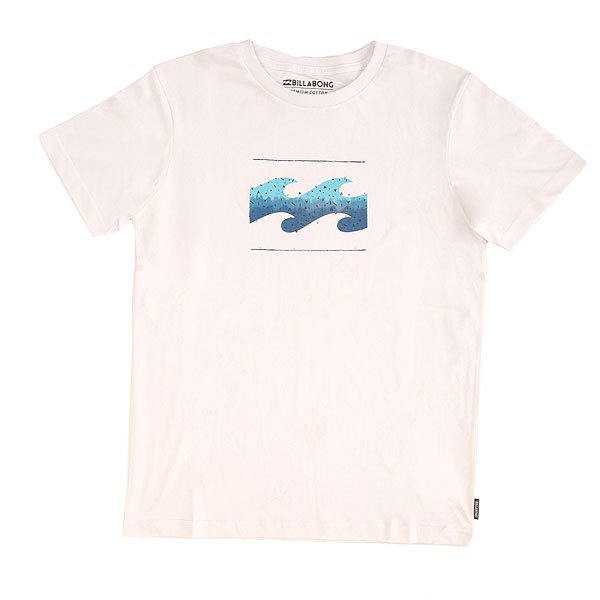 фото Футболка детская Billabong Hashed Wave White