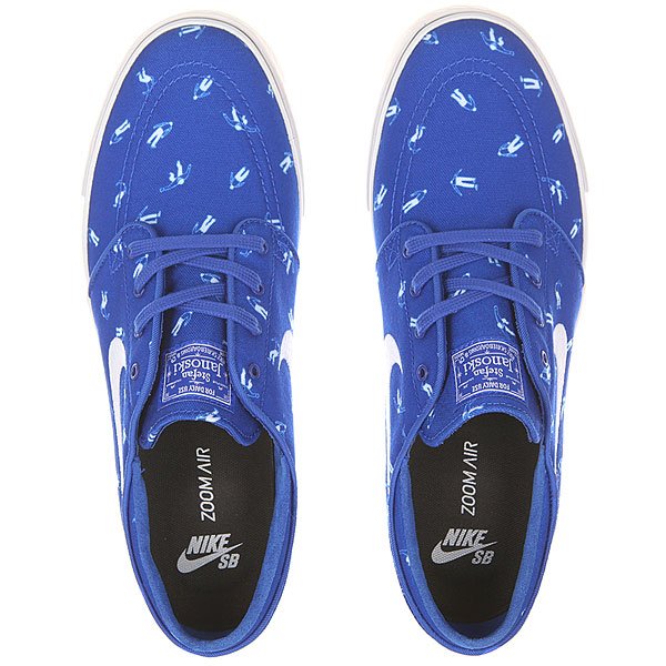 Nike SB Zoom Stefan Janoski Cnvs Prm Racer Blue White Black