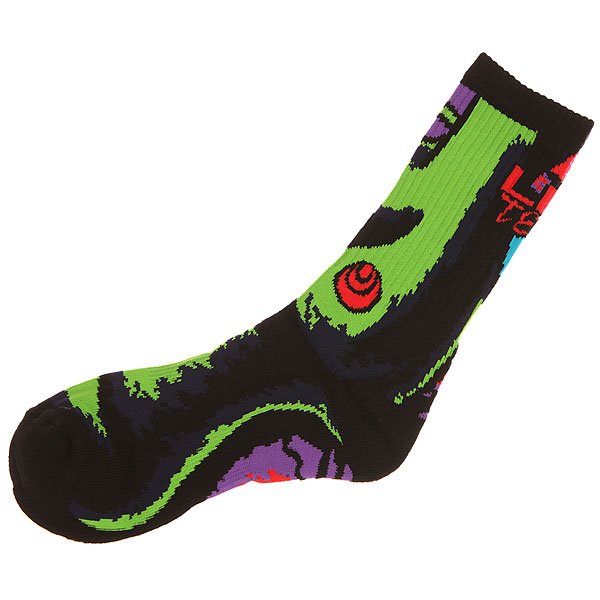 фото Носки высокие Lib Tech Green Girl Sock Bd Black