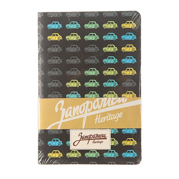 

Блокнот Запорожец Машинка A5 Black/Multi