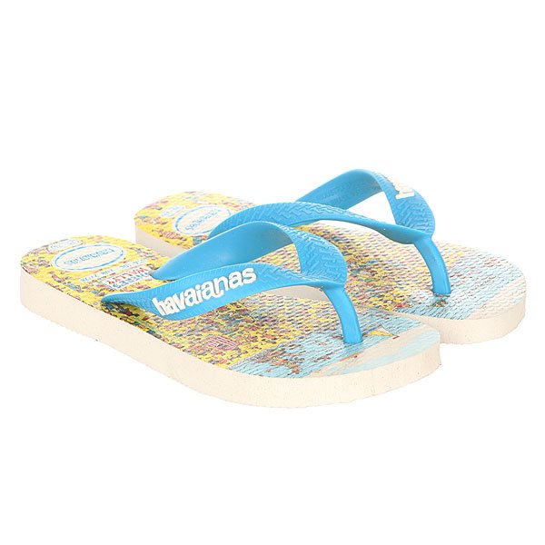 фото Вьетнамки детские Havaianas Hav. Wally Blue/White