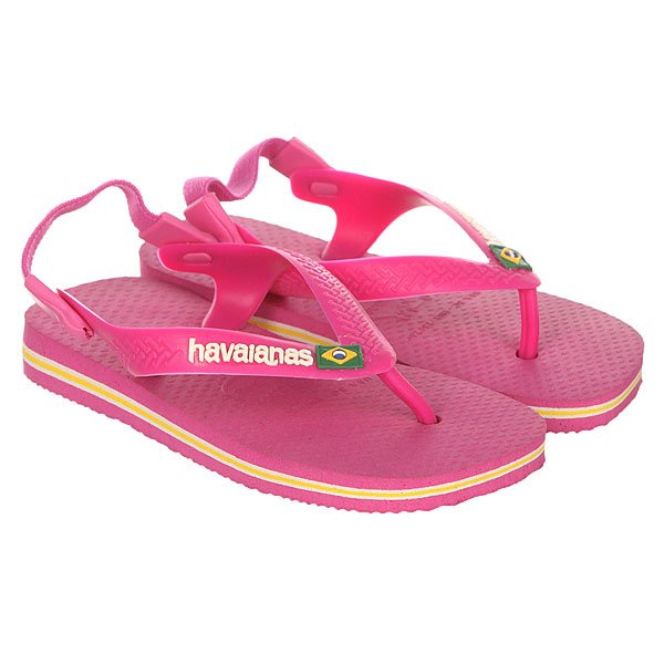 фото Сандалии детские Havaianas Brasil Logo Purple