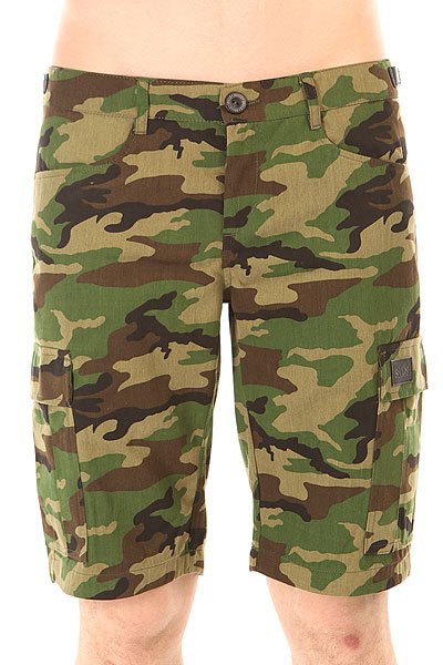 фото Шорты классические Skills Cargo Shorts Strap Street Camo