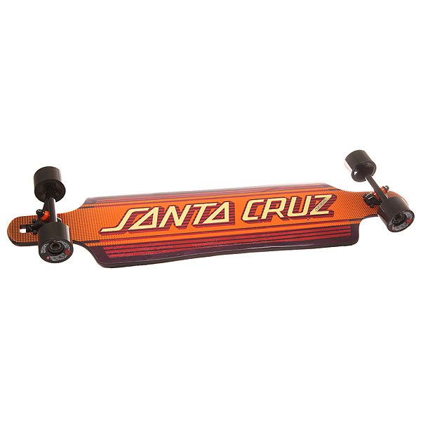 фото Лонгборд Santa Cruz S6 Inlay Drop Thru Cruzer Strip 10 x 40 (101.6 см)