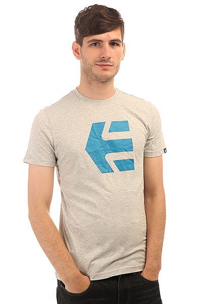 

Футболка Etnies Icon 14 S/S Tee Grey/Blue