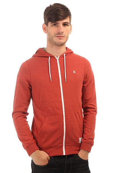 

Толстовка классическая Etnies Classic Zip Fleece Rust