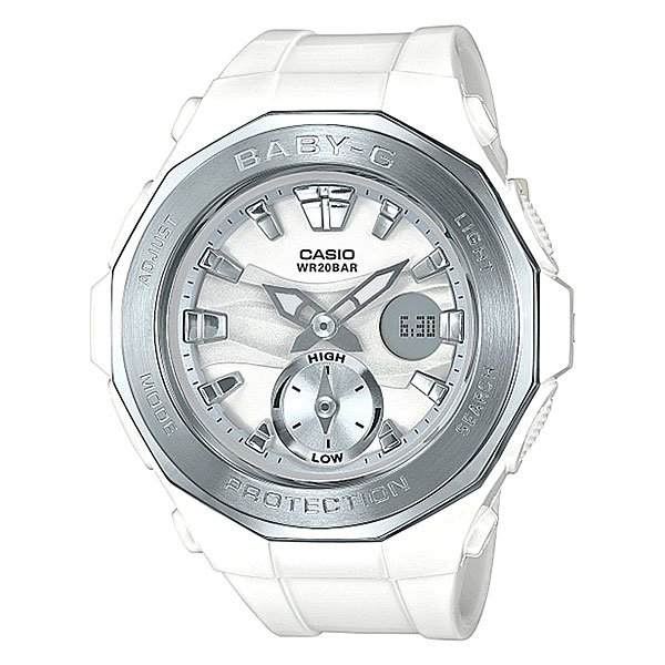 фото Электронные часы детские Casio Baby-g Bga-220-7a White