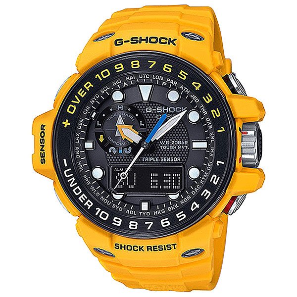 фото Электронные часы Casio G-Shock Premium Gwn-1000h-9a Yellow