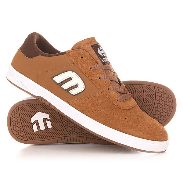 

Кеды кроссовки низкие Etnies Lo-Сut Brown/White/Gum