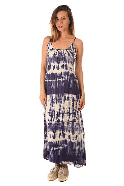 фото Платье женское Billabong Silver Bloom Maxi Blue Cruz