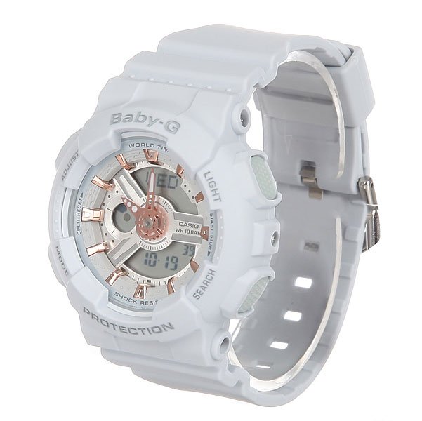 фото Электронные часы детские Casio Baby-g Ba-110ga-8a Grey