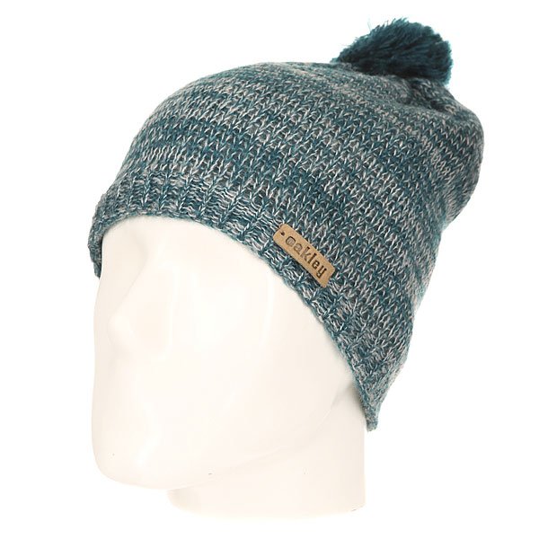 фото Шапка женская Oakley Madison Pom Pom Beanie Legion Blue