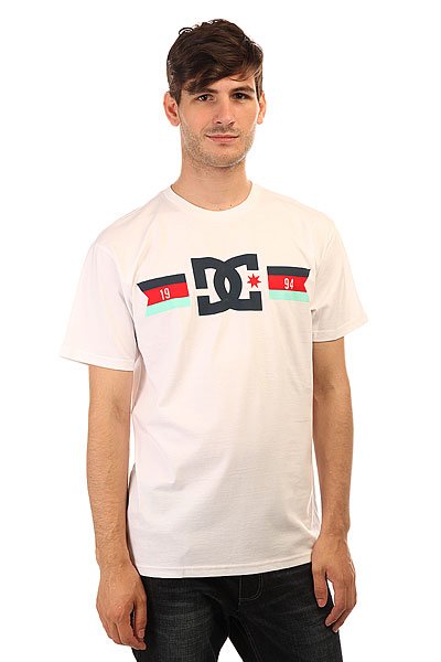 фото Футболка DC Shoes Flagged White