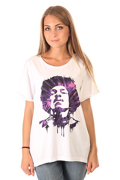 фото Футболка женская Roxy White Jimi Tee White