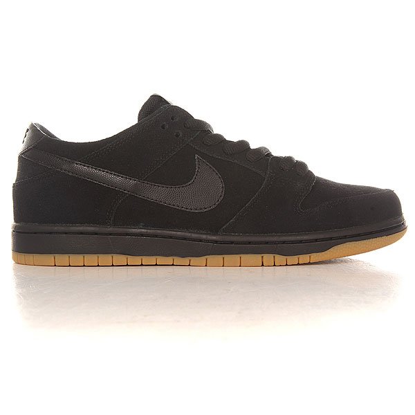 Nike Dunk Low Pro IW black black Gum Light brown 819674 002 Proskater.ru