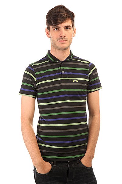 фото Поло Oakley Blue Streak Polo Jet Black