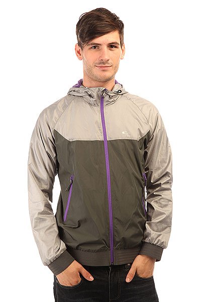 фото Ветровка Oakley Plunging Breaker Jacket Stone Gray