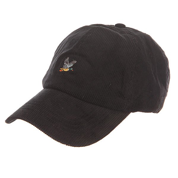 фото Бейсболка классическая Запорожец Corduory Cap Black