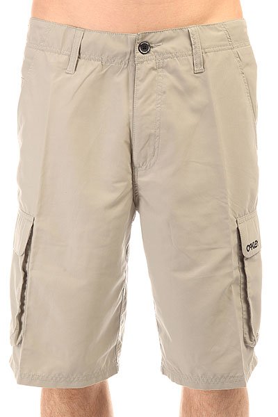 фото Шорты классические Oakley Wheelie Cargo Short Stone Gray