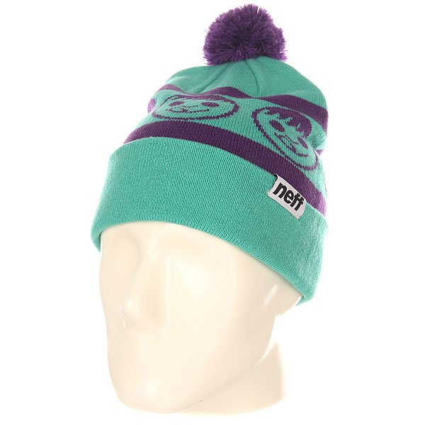 фото Шапка Neff Standart Teal/Purple