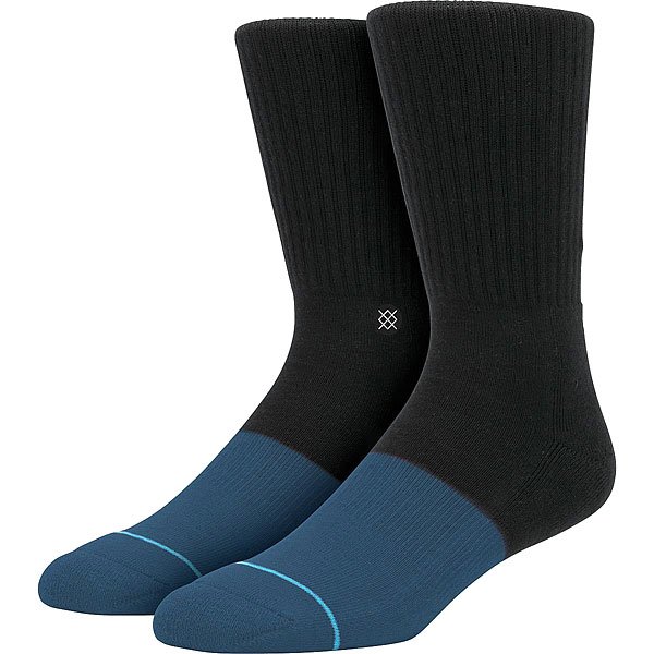 фото Носки средние Stance Side Step Transition Black/Blue