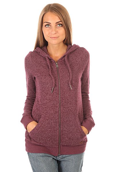 фото Толстовка классическая женская Roxy Signature J Otlr Italian Plum