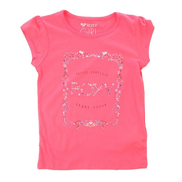 фото Футболка детская Roxy Twlittle K Tees Paradise Pink