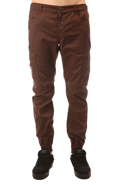 фото Штаны прямые Skills Chino Pockets Strap Brown