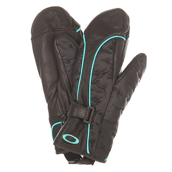 фото Варежки женские Oakley boiler Mitt black