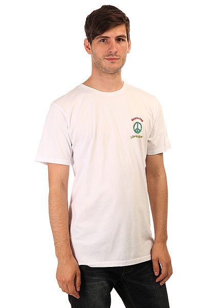 фото Футболка Quiksilver Livepeacefully White