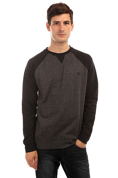 фото Толстовка свитшот Quiksilver Everydaycrew Dark Grey Heather