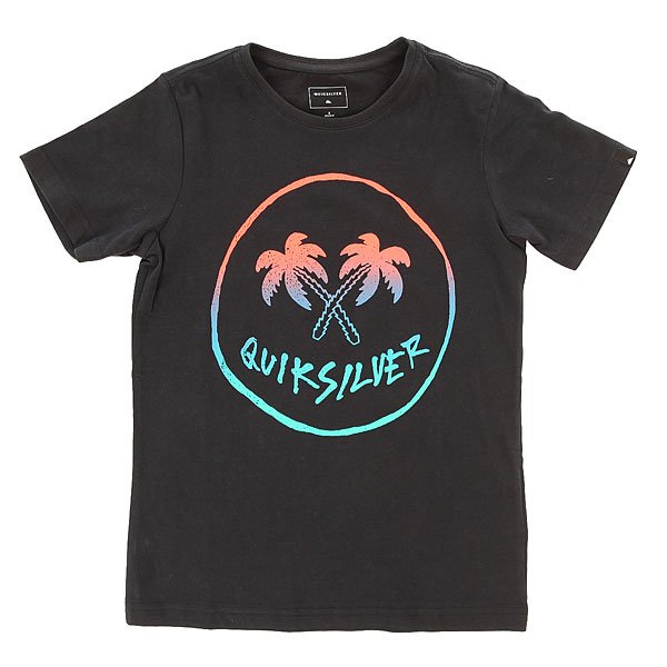 

Футболка детская Quiksilver Clasteytjokpalm Black