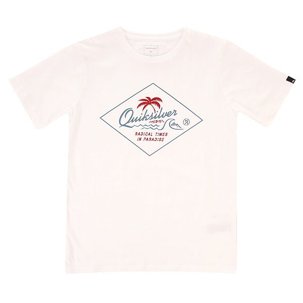 фото Футболка детская Quiksilver Clasteytvolcafr White