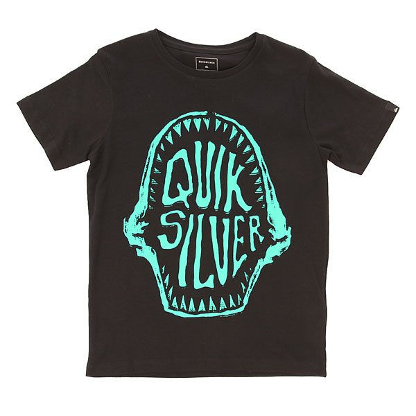 фото Футболка детская Quiksilver Ssteeytheatme Black