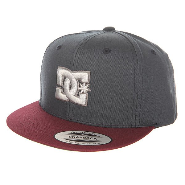 фото Бейсболка с прямым козырьком детская DC Shoes Snappy Boy Hats Licorice