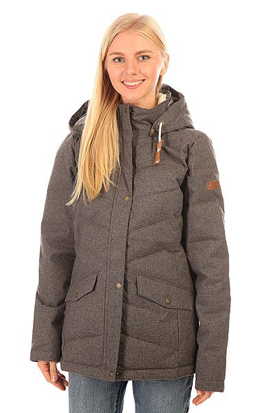 фото Куртка зимняя женская Roxy Nancy Jk Charcoal Heather