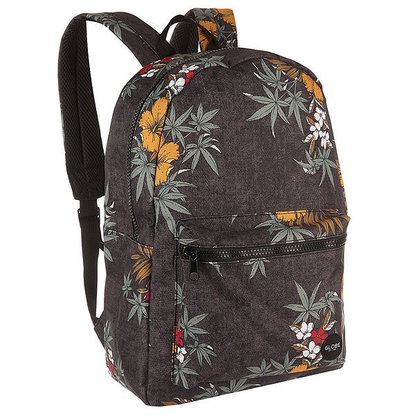 фото Рюкзак городской Globe Dux Deluxe Backpack Black Hibiscus