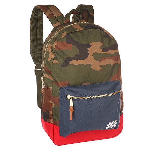 фото Рюкзак городской Herschel Settlement Woodland Camo/Navy/Red