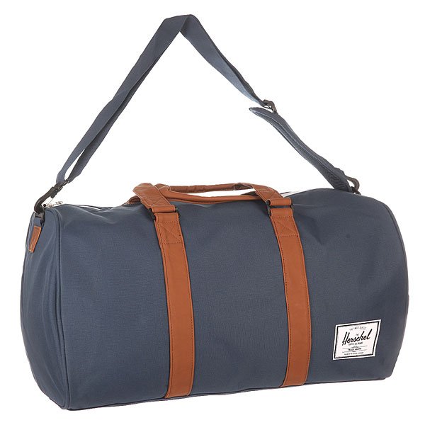 

Сумка спортивная Herschel Novel Navy/Tan Synthetic Leather