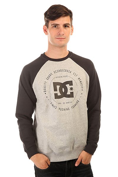 фото Толстовка классическая DC Rebuilt 2 Heather Grey/Black