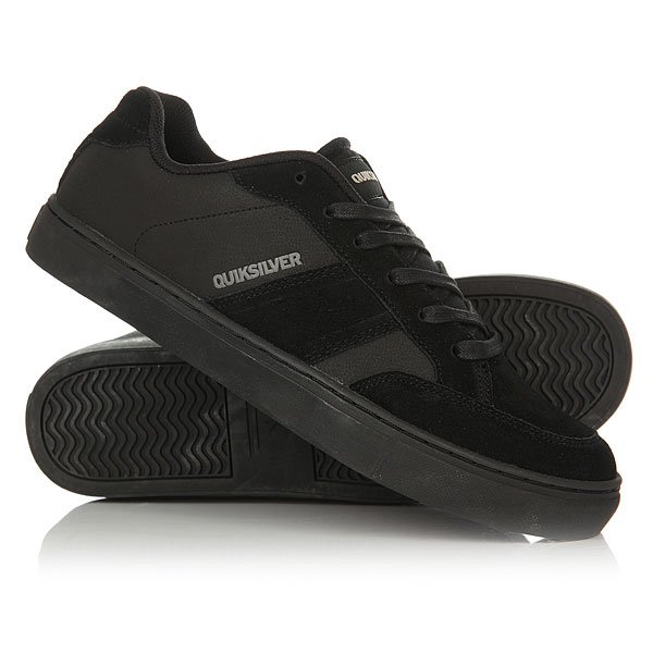 фото Кеды кроссовки низкие Quiksilver Circuit Solid Black