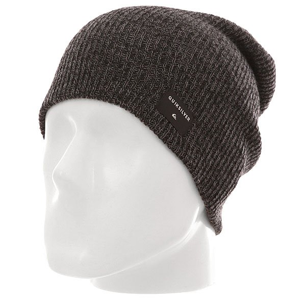 фото Шапка носок детская Quiksilver Cushy Slouch Yo Charcoal Heather